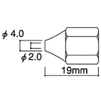 喷嘴尺寸 2.0 毫米HAKKO白光N60-05（10 件）
